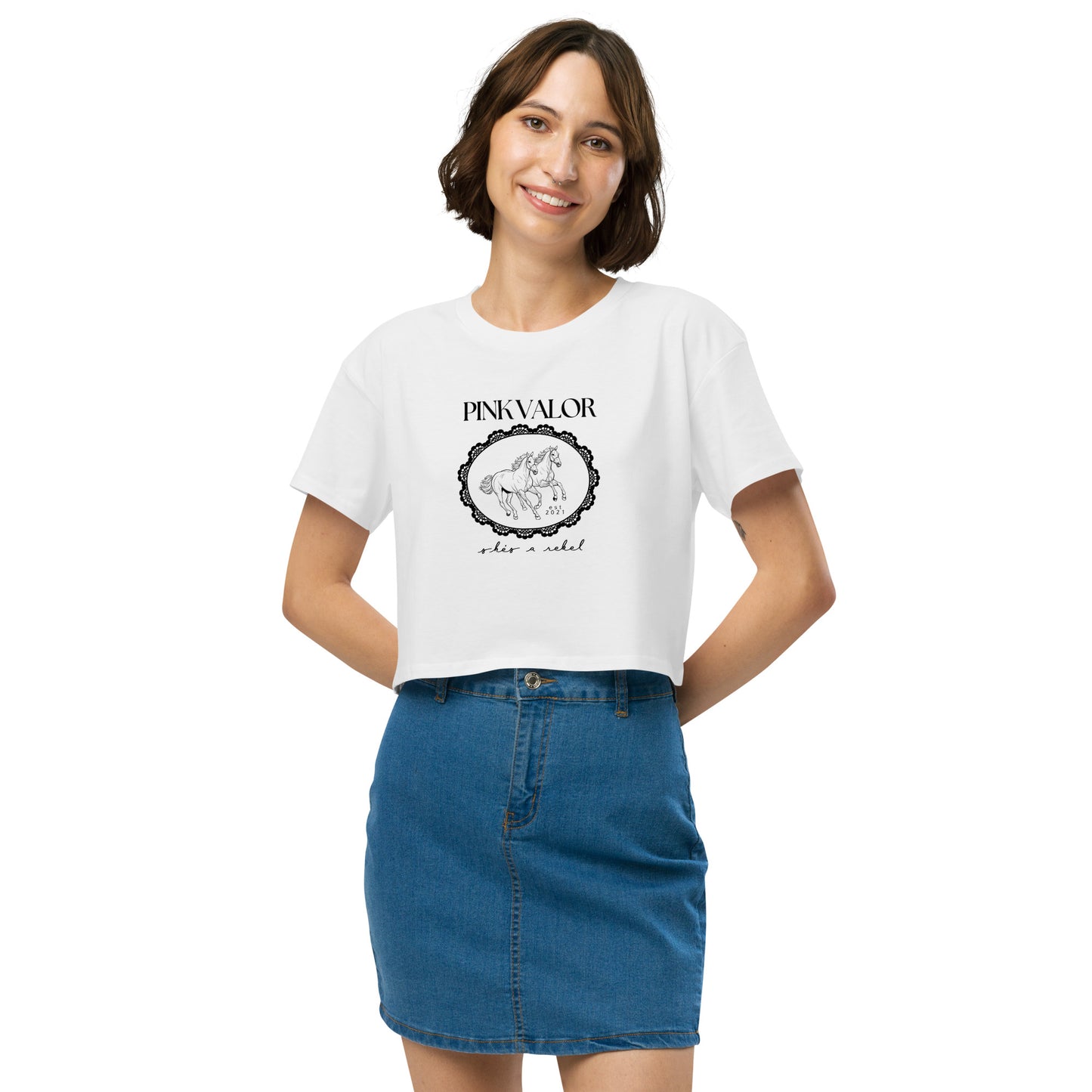 She's a Rebel Crop Top