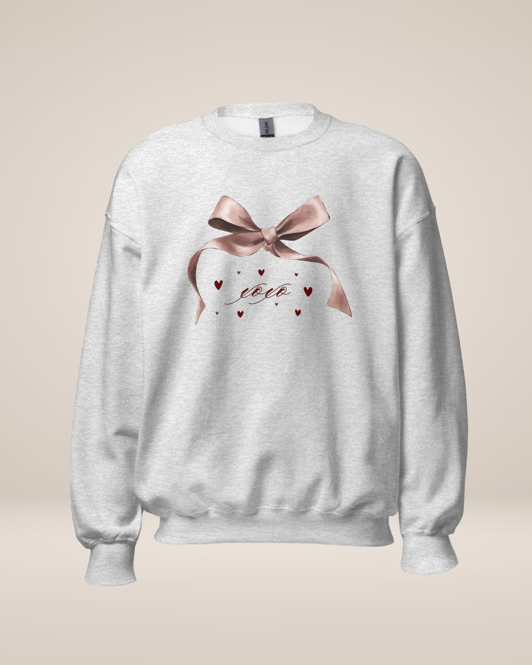 XOXO Bow Sweatshirt