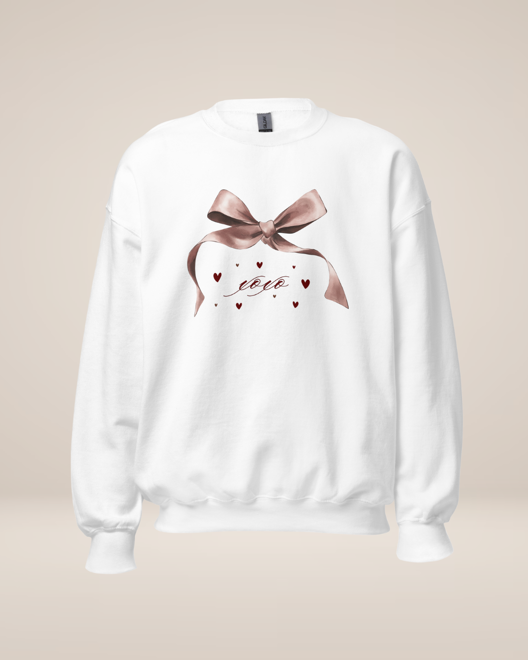 XOXO Bow Sweatshirt