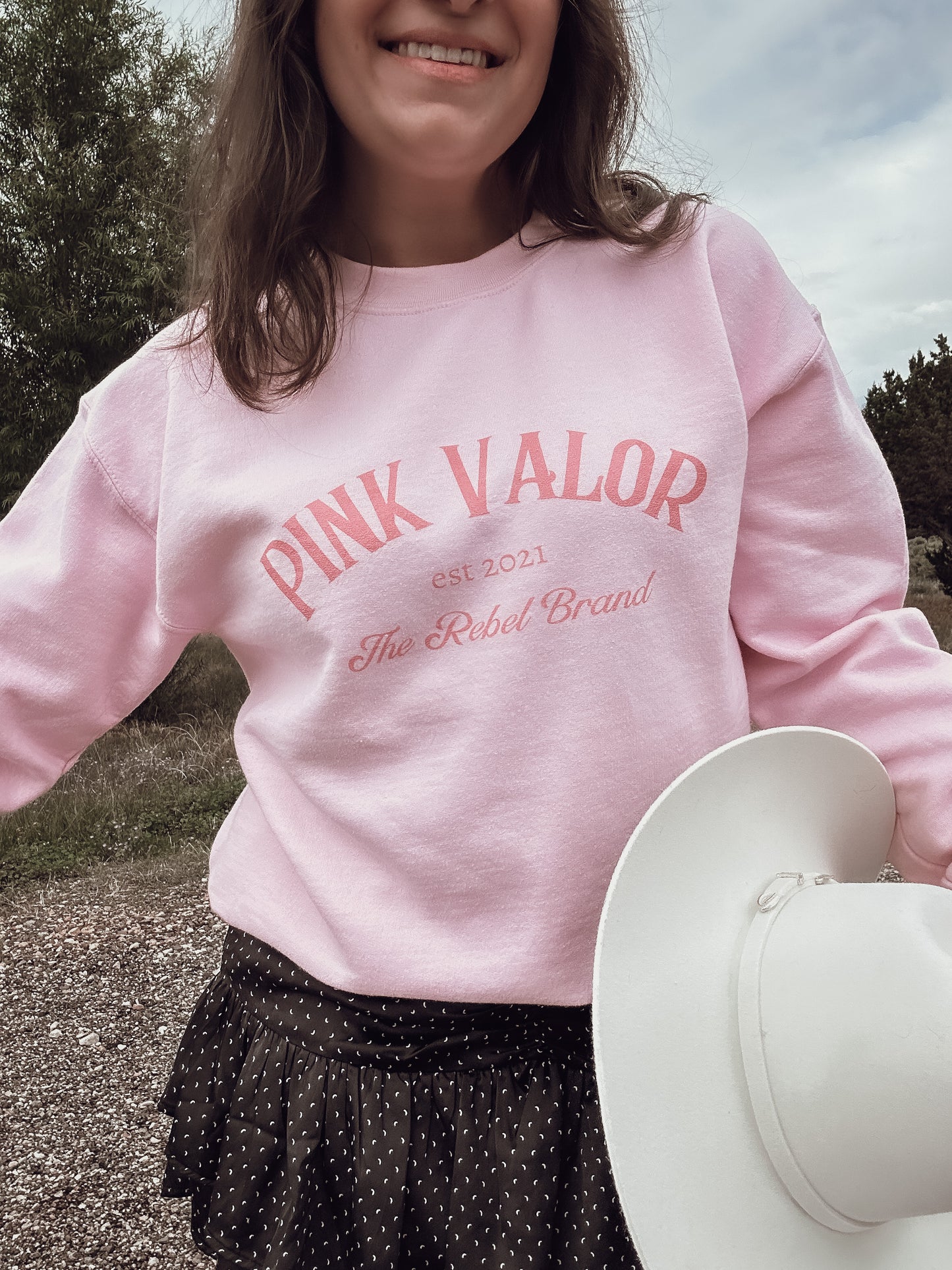 The Pink Valor Sweatshirt