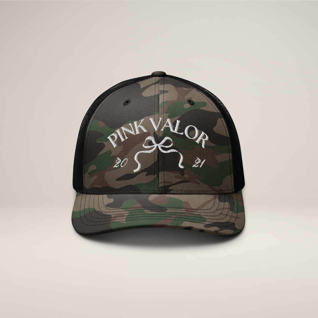 Bow Camo Trucker Hat