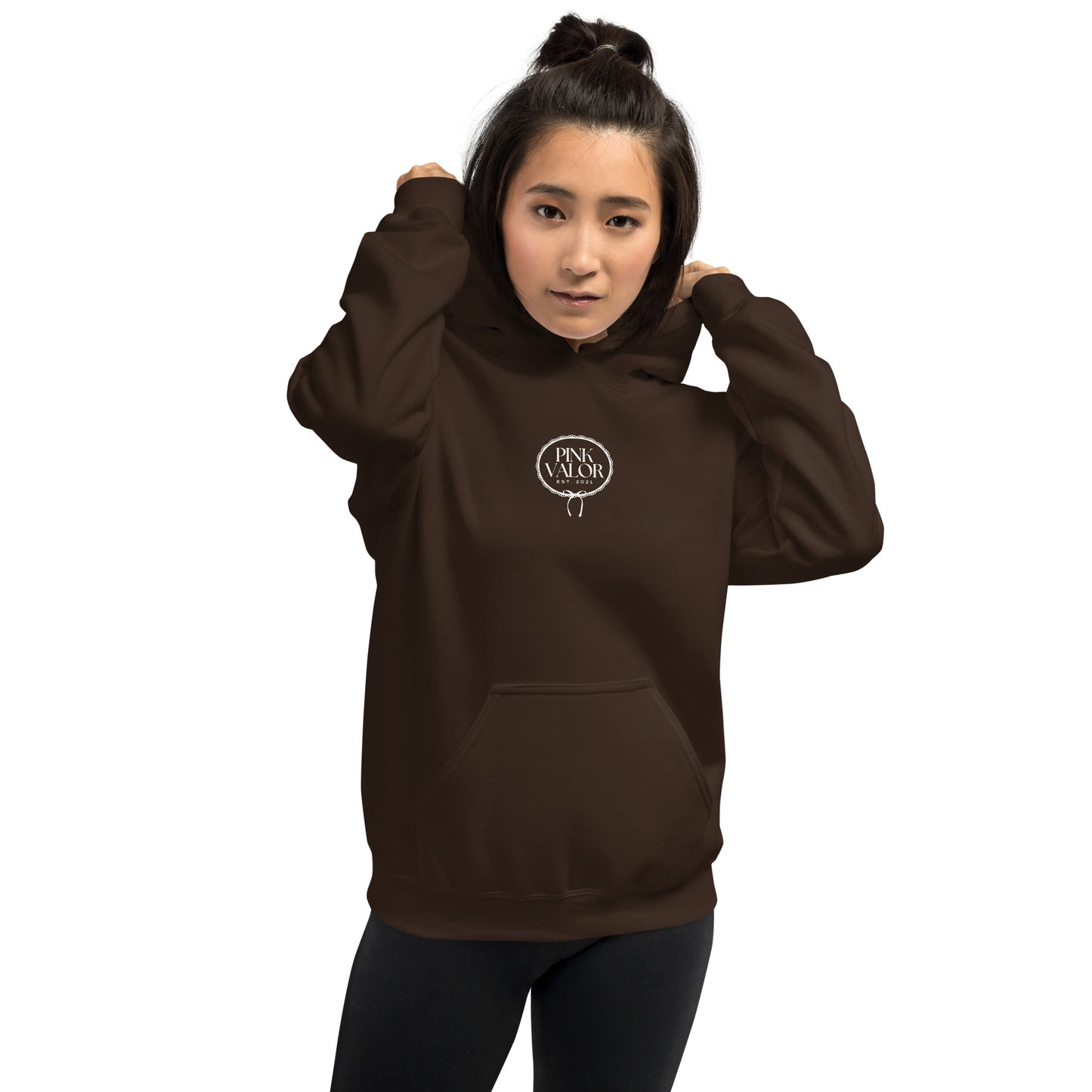 Dark Brown Brave Hoodie